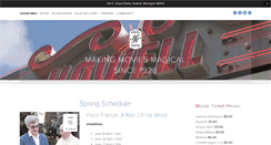 Desktop Screenshot of historichowelltheater.com